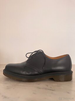 Dr. Martens 1461 PLAIN WELT SMOOTH LEATHER SHOES - BLUE NAVY - 6