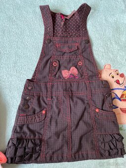 Letní overaly, šaty s laclem 98 - 6