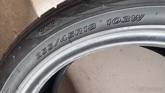 LETNÍ PNEU 255/45 R18 HANKOOK Ventus Prime 2KS 5mm - 6