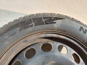 16'' disky 5x112 se zímními pneu 205/55 nexen 8,5 a 7,8 mm - 6