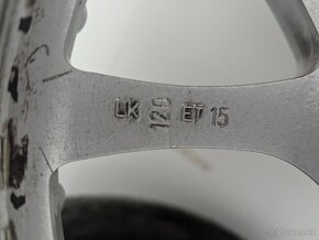 ALU AEZ 17", rozteč 5x120 . Zimní 215/60/17 C - 6