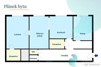 Prodej bytu 3 + 1, 112 m2, Klimentská, Praha 1 - Nové Město - 6