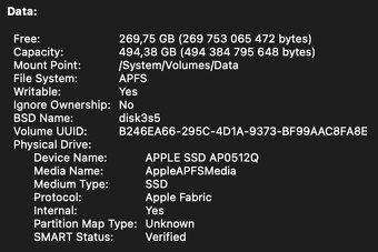 MacBook M1 | 8 GPU | 512GB SSD | TOP stav | 86 % baterie - 6
