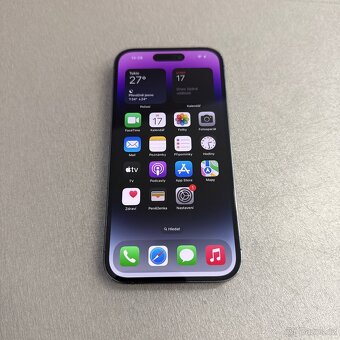 iPhone 14 Pro 256GB deep purple, jako nový bez škrábance - 6