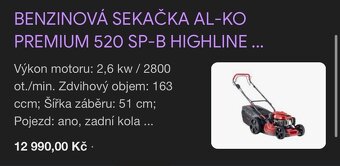 Sekačka AL-KO 520sp-b briggs&stratton - 6
