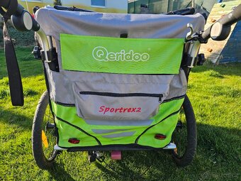 Vozík za kolo pro 2 děti Qeridoo sportrex2 - 6