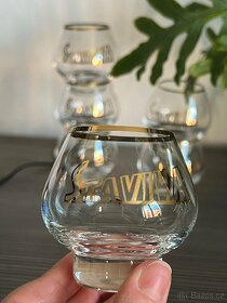 Sada skleniček na likér, retro vintage Staviva - 6