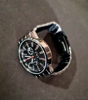 Nové hodinky + dárek kožený náramek č. 120 - 6