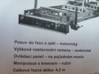 Mobilní pásová pila - 6