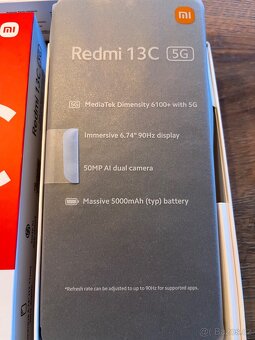 novy Xiaomi Redmi 13C 5G 128GB + hodinky - 6