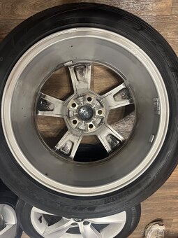 ALU Kola ŠKODA 5x100 R16 ALORE Letní Pneu 215/45/16 - 6