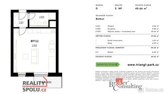 Pronájem, byty/1+kk, 49 m2, Měděná 3061/2, Jižní Předměstí, - 6