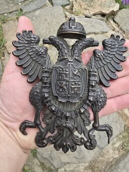 Krásná stará velká litinová Orlice Rakousko-Uhersko - 6