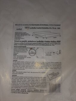 Přebalovací podložka s pevnou vložkou - 6