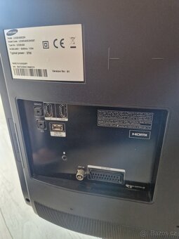 Televize Samsung 32" + set-top box DVB-T2 + kabely - 6
