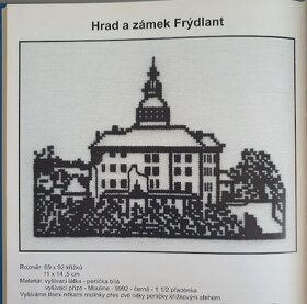 Hrady a zámky v křížkové výšivce - 6