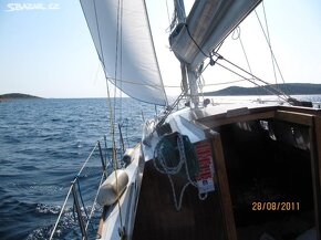 Kajutová plachetnice, vozík, motor, 2006, 5 osob, Slapy - 6
