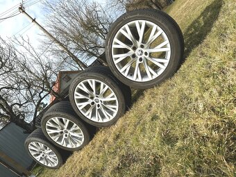 Originál alu kola Škoda Antares - TOP stav, letní pneu - 6