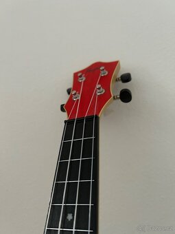 Akustické ukulele - Flight TUS-35 red, červené - 6