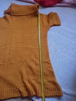 Dlouhý svetr s velkým rolákem - 6