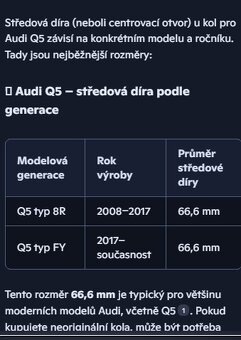 ALU disky AUDI Q5 R17 - 6