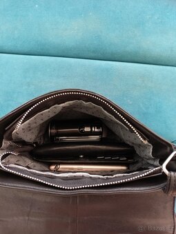 Nová kožená taška, kabelka - 6