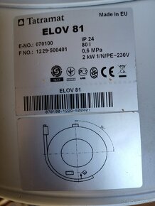 Ohřívač vody Tatramat ELOV 81 - 6