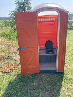 Mobilní wc, záchod POLYJOHN vč. umyvadla - 6