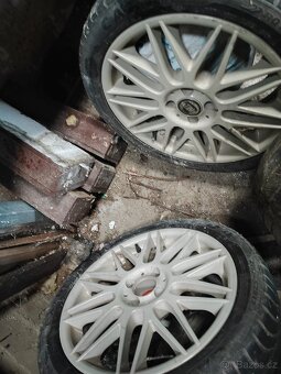 ALU Rial 4x98 r17, Fiat Stilo + přední světla - 6