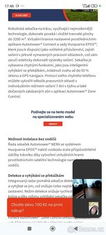 Robotická sekačka Husqarna - 6