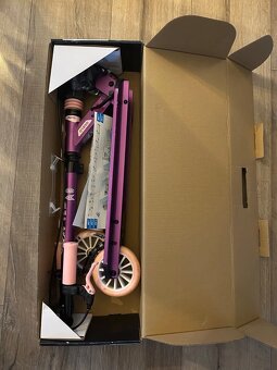 Dětská koloběžka s brzdou na řídítkách a odpružením MID5 - 6