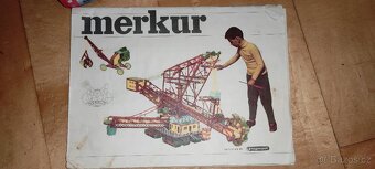 Prodám nekompletní stavebnici MERKUR 7 - 6