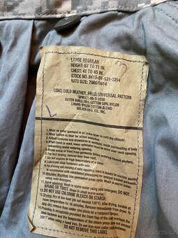 M65 parka ACU originál US Army - 6