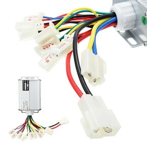 36V 30A 1000W řídící jednotka KARTÁČOVÉHO motoru nitro scoot - 6