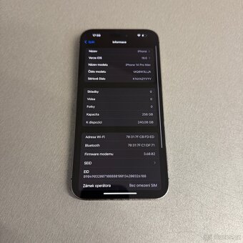 iPhone 14 Pro Max 256GB, pěkný stav, 12 měsíců záruka - 6