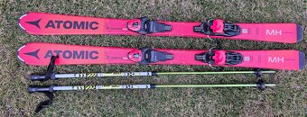 Juniorské lyže Atomic Redster MH 130cm, včetně hůlek - 6