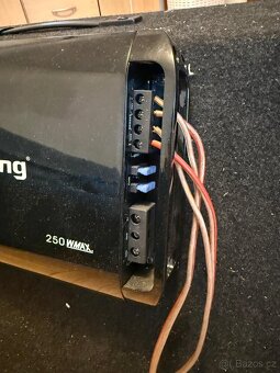 subwoofer a zesilovač do auta 250 Watt - 6
