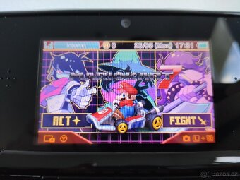 PRODÁNO Nintendo 3DS Cosmos Black+homebrew hack a 64GB karta - 6