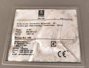 Velký chladící box/lednice originál místo sedadla - 6
