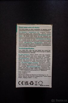 Měřič spotřeby energie Zaeel – nepoužitý - 6