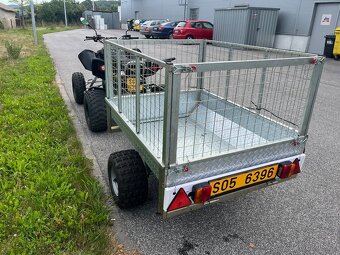 Čtyřkolka Access SC400-S včetně nového sklopného přívěsu - 6