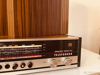 Vintage Receiver Telefunken Allegretto stereo 101, rok 1972 - 6