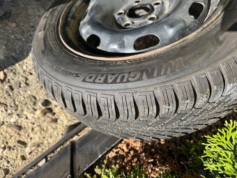 🛞Nové zimní pneu Nexen Winguard 185/60 R14 82T + disky - 6