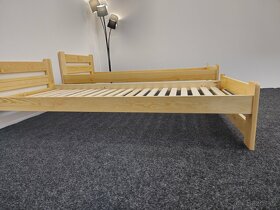 Prodám nové postele s roštem 80x200. - 6