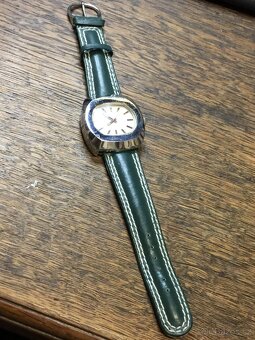 Retro hodinky Ducado Pforzheim Anker kožený řemínek - 6