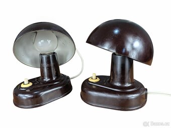 Funkcionalistická bakelitová lampička - Elektrosvit - 6