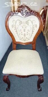 Luxusní vyřezávaná jídelní souprava - 6