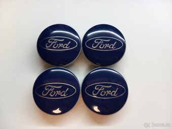 Středové krytky Ford, 54x52mm Blue - 6