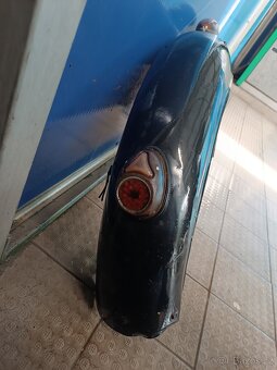Blatník sajdy odklápěcí zadní blatník K750 M72 Dněpr Ural - 6