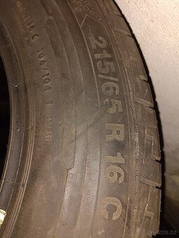 Pneumatiky nové Continental 215/65r16c - 6